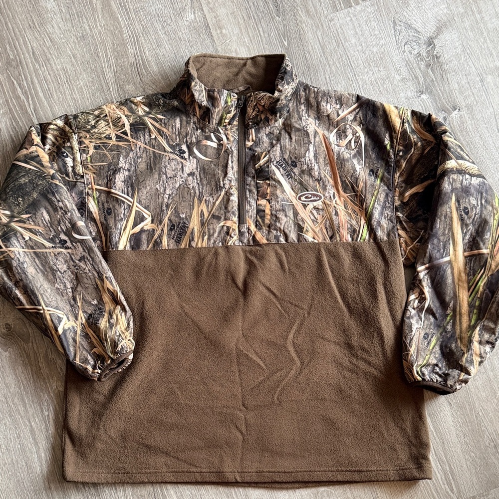 Drake Camouflage and Brown Pullover